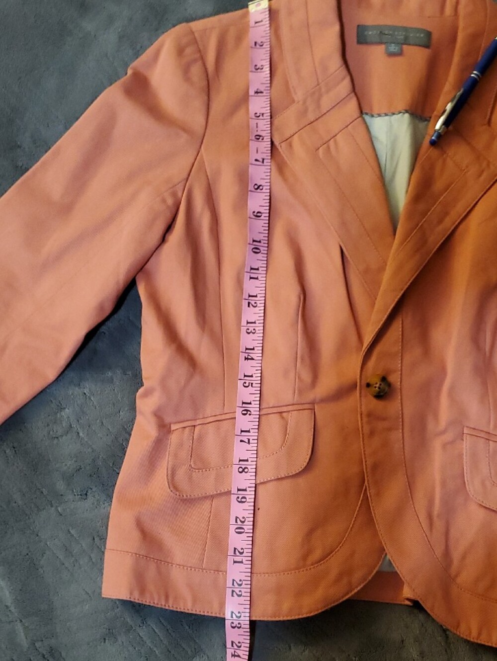 Proenza Schouler Coral Single-Button Tailored Blazer - Picture 6 of 10